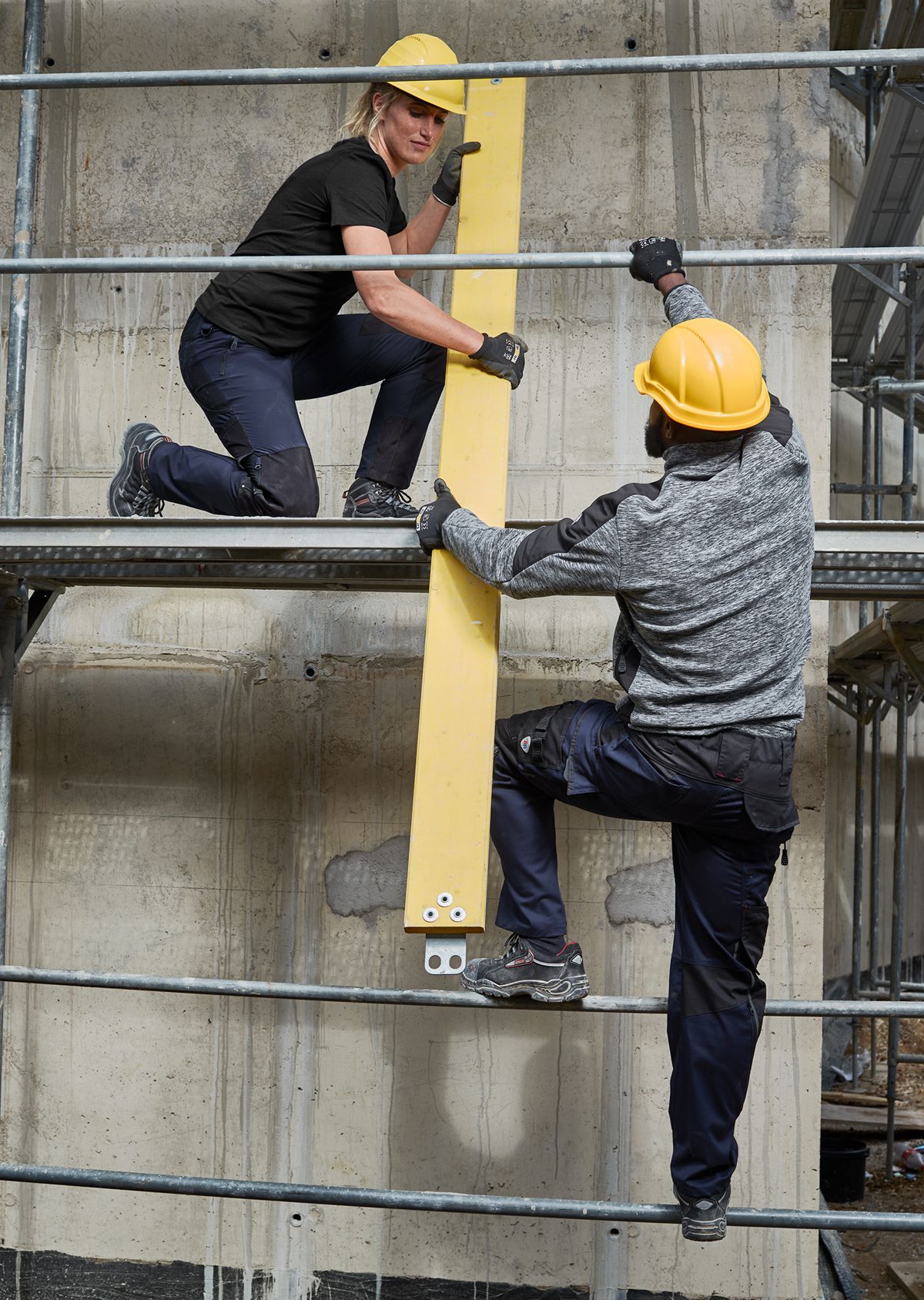 BP® Space-dyed Fleecejacke space weiß Thumbnail 1