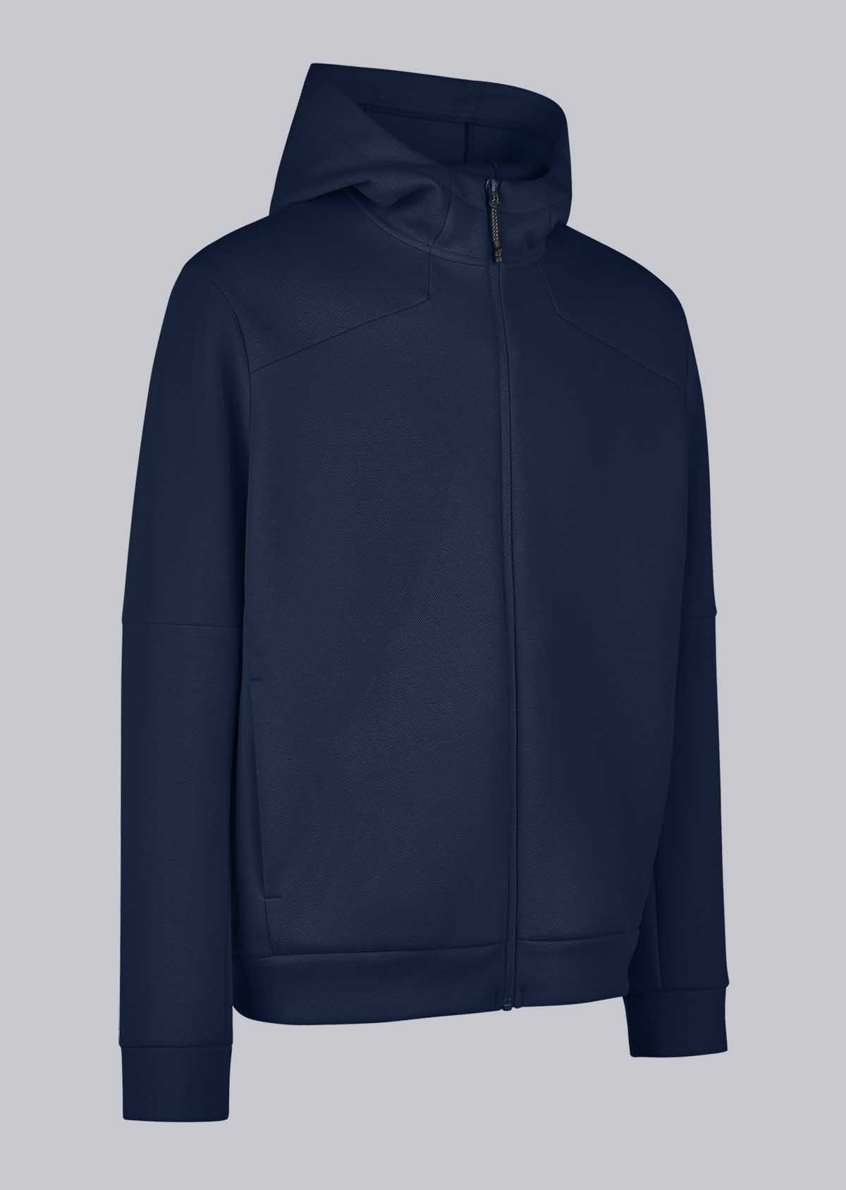 BP® Sweatjacke mit Kapuze nachtblau Thumbnail 2