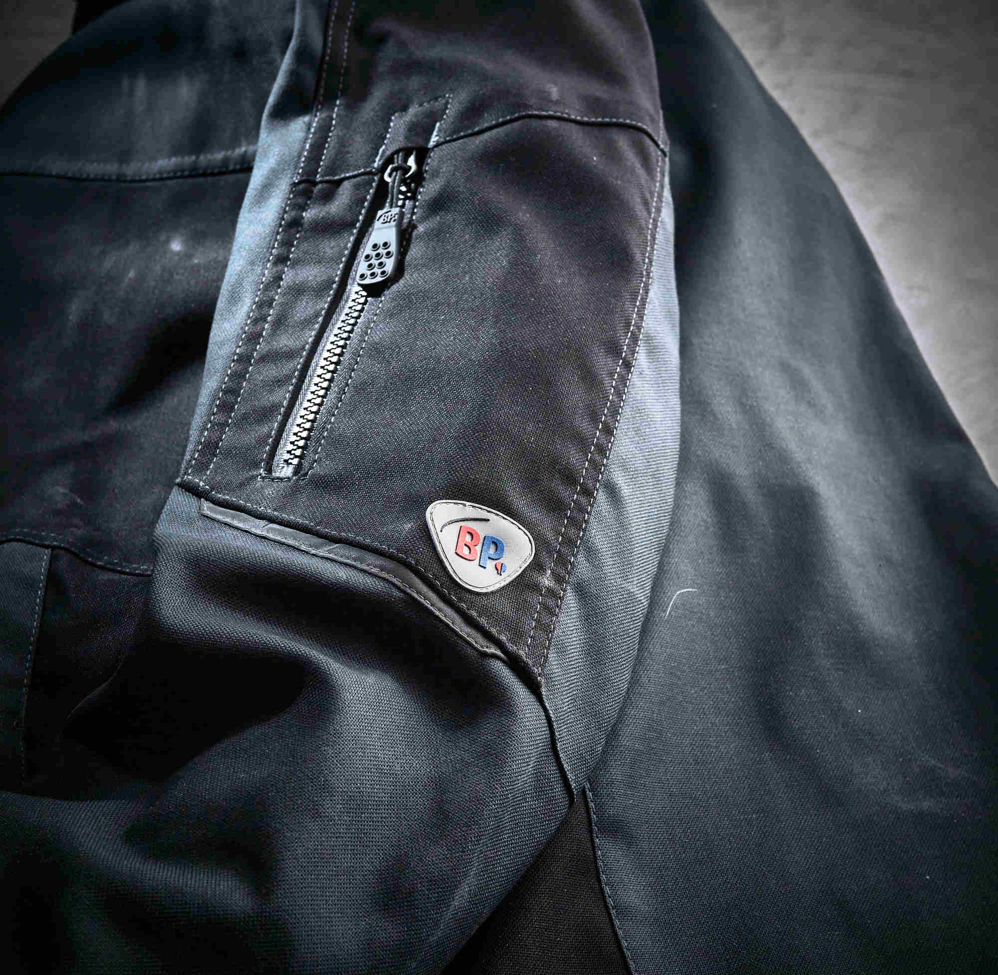 1822-565-5632 BP® Veste de travail robuste anthracite/noir Thumbnail 2