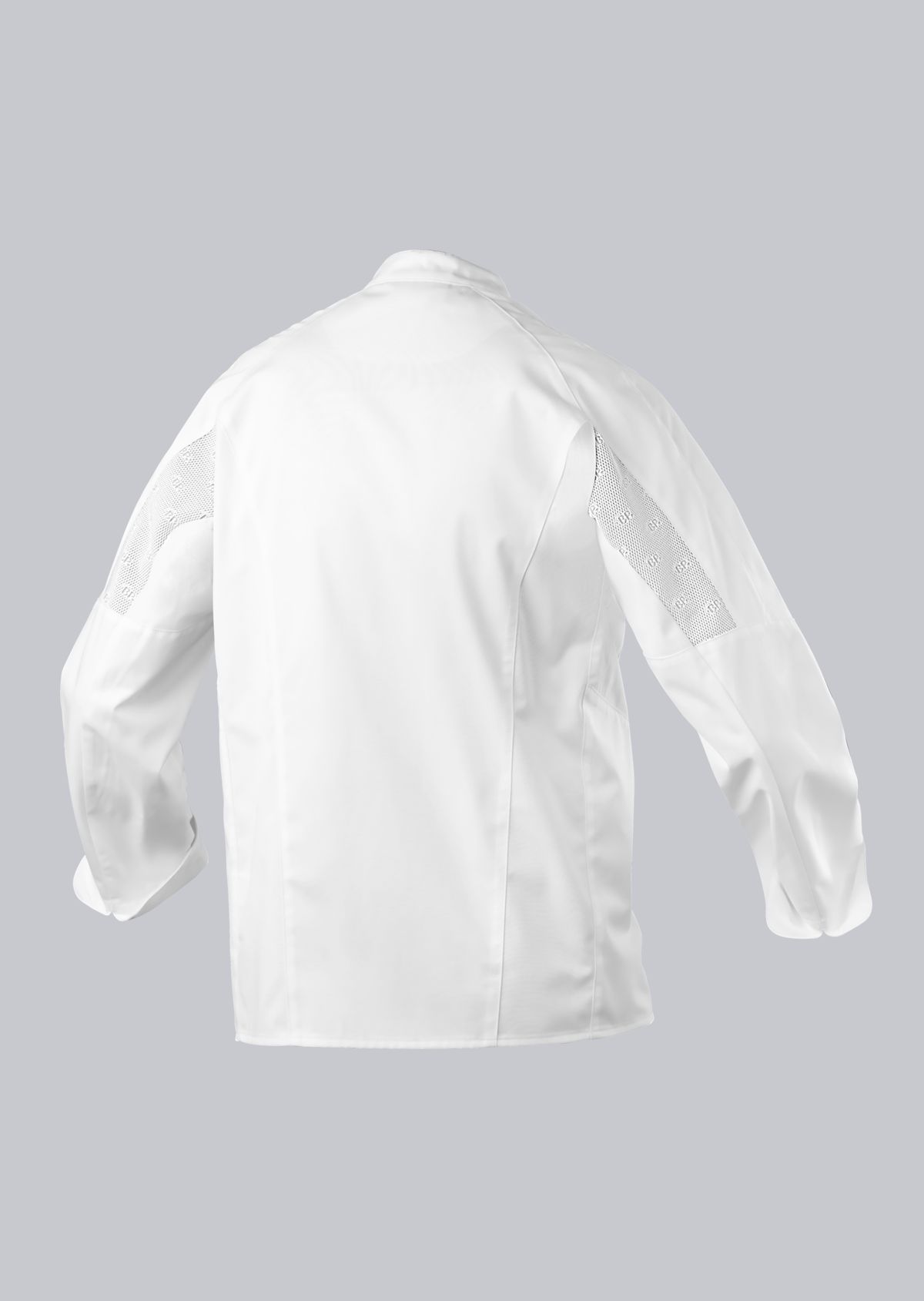 1533-435-0021 BP® Veste cuisinier légère hommes blanc Thumbnail 1