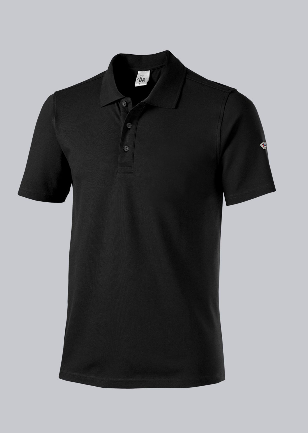 1712-230-32 BP® Unisex polo shirt black Cover image