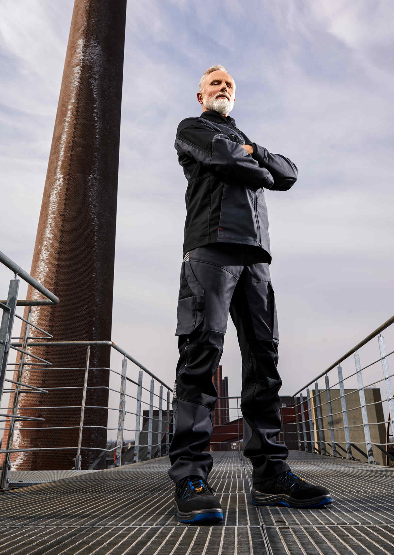 1822-565-5632 BP® Veste de travail robuste anthracite/noir Thumbnail 4