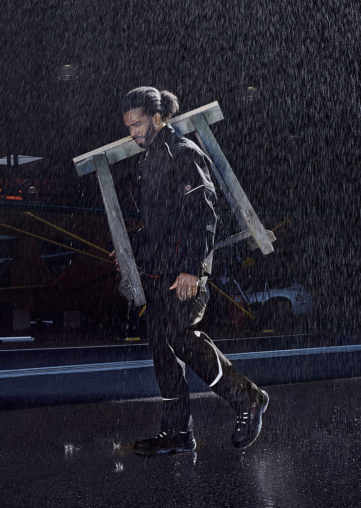 BP® Softshell-Arbeitsjacke schwarz Thumbnail 3