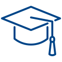 Pictogram: Studentenhoed