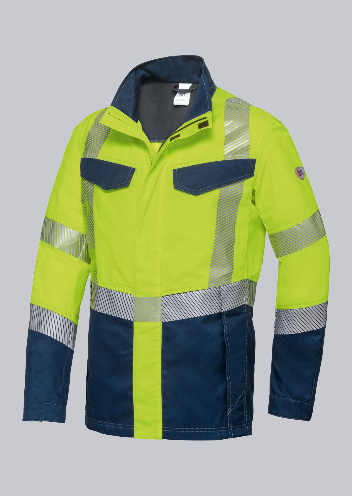 2208-590-6614_BP® Lightweight multi-standard high visibility APC1 jacket_warning yellow/night blue_Cover Image