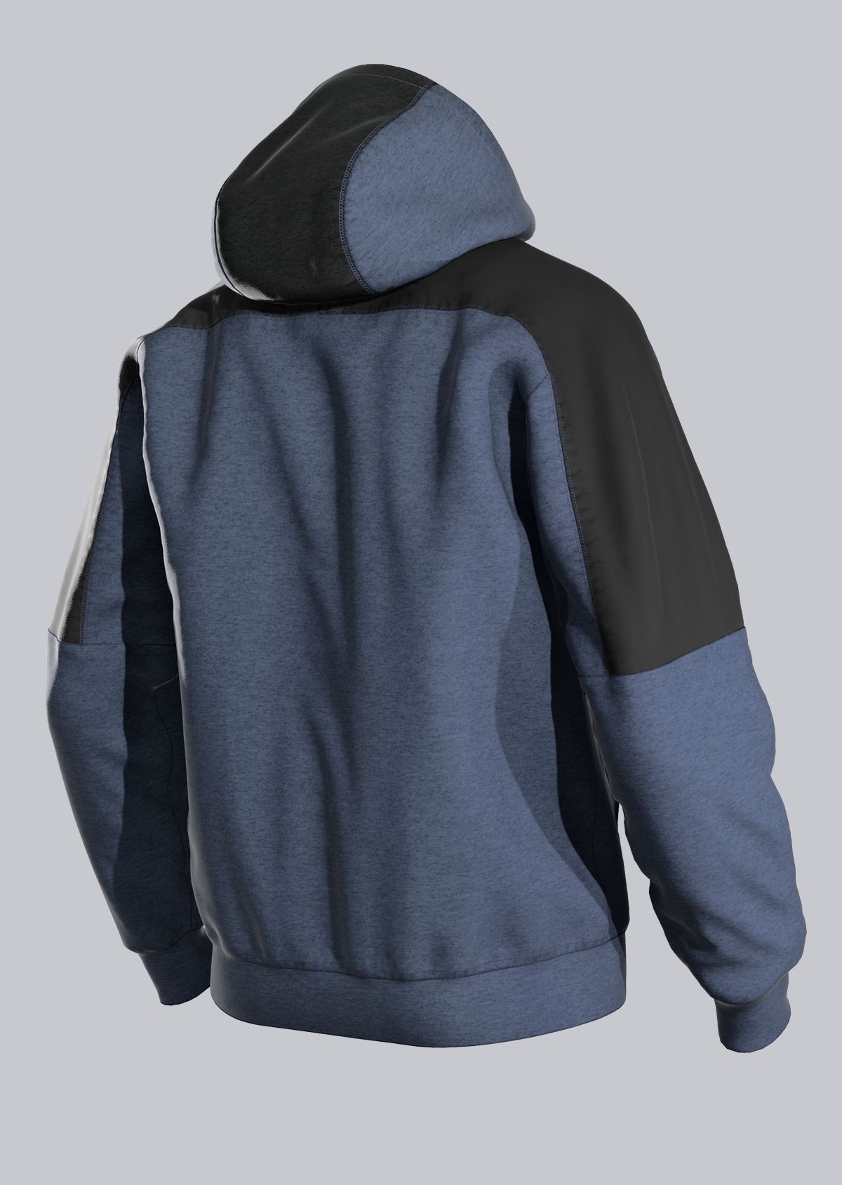 BP® Hoodie nachtblau/schwarz Thumbnail 2