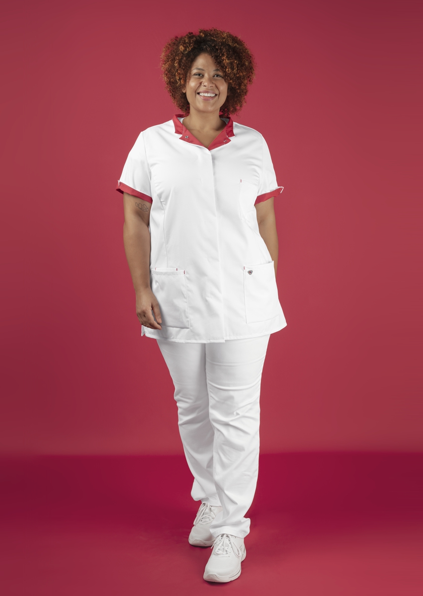 BP® Tuniek voor dames 1600-485-2188_BP® Tuniek voor dames_wit/coral_afbeelding 5
