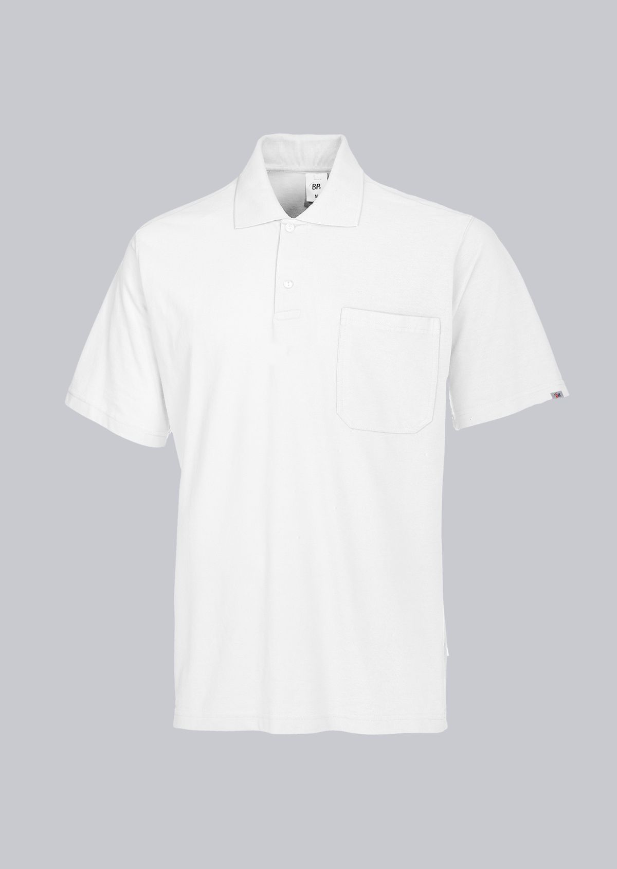 1612-181-21_BP® Unisex polo shirt_white_Cover Image