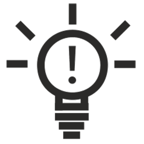 Icon: Glühbirne