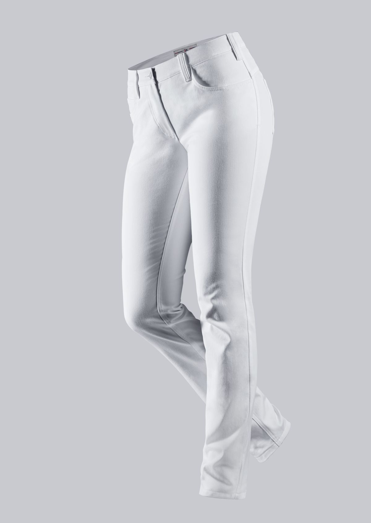 1755-311-0021 BP® Slim-fit stretch-jeans voor dames wit Hoofdafbeelding