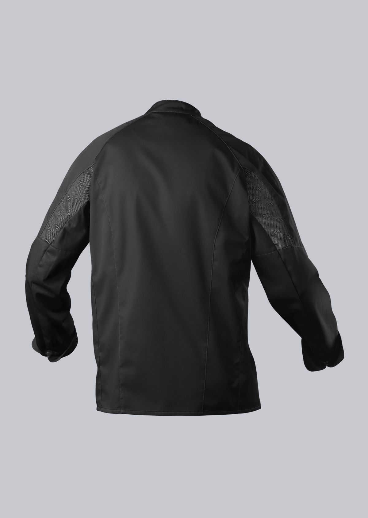 BP® Veste cuisinier légère hommes noir Thumbnail 1