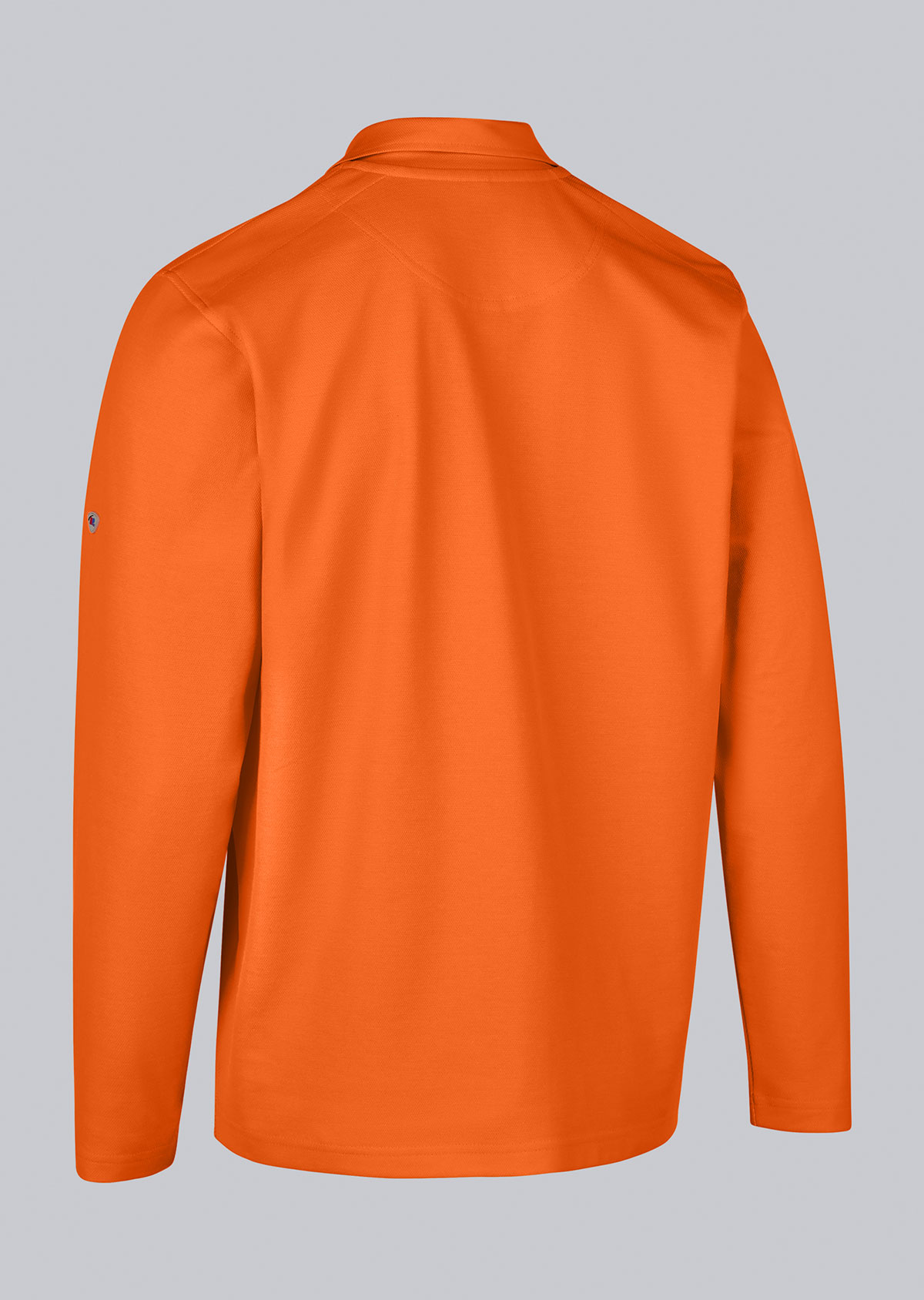 2103-261-0065 BP® Langarmpoloshirt zur erhöhten Sichtbarkeit warnorange Thumbnail 3