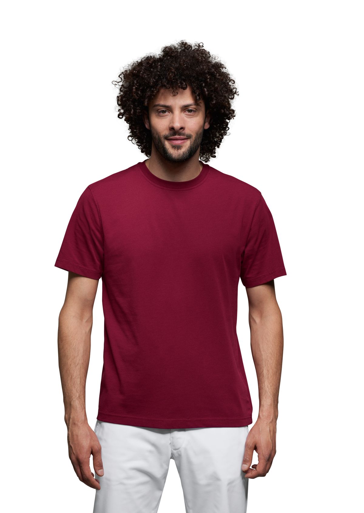 1621-171-82 BP® T-shirt unisexe bordeaux Thumbnail 1