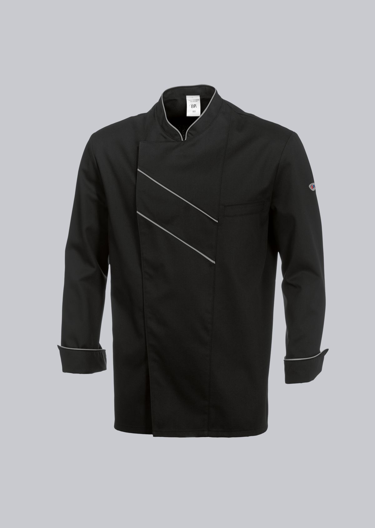 1538-400-3251_BP® Chef's jacket_black/light grey_Cover Image