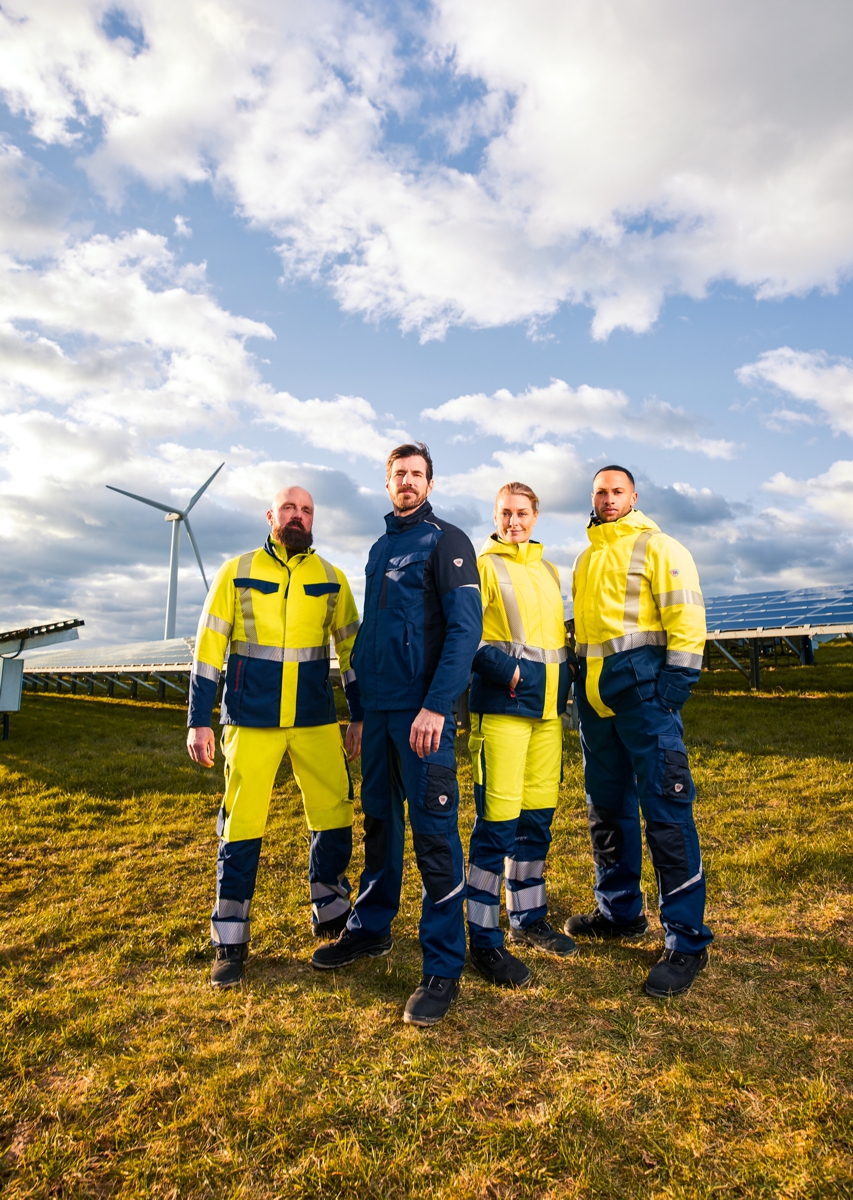 2246-590-6614 BP® Lichte multinorm-broek met hoge zichtbaarheid APC2 voor dames signaalgeel/nachtblauw Thumbnail 7