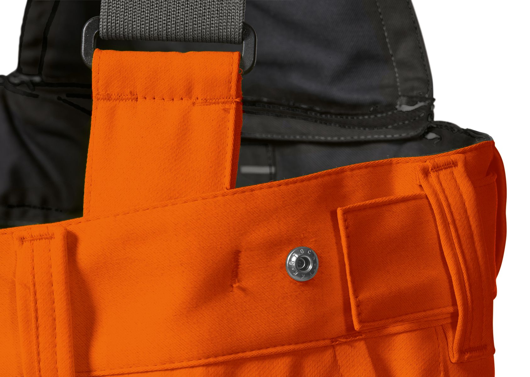 BP® Warnschutz-Wetterschutzhose warnorange Thumbnail 3