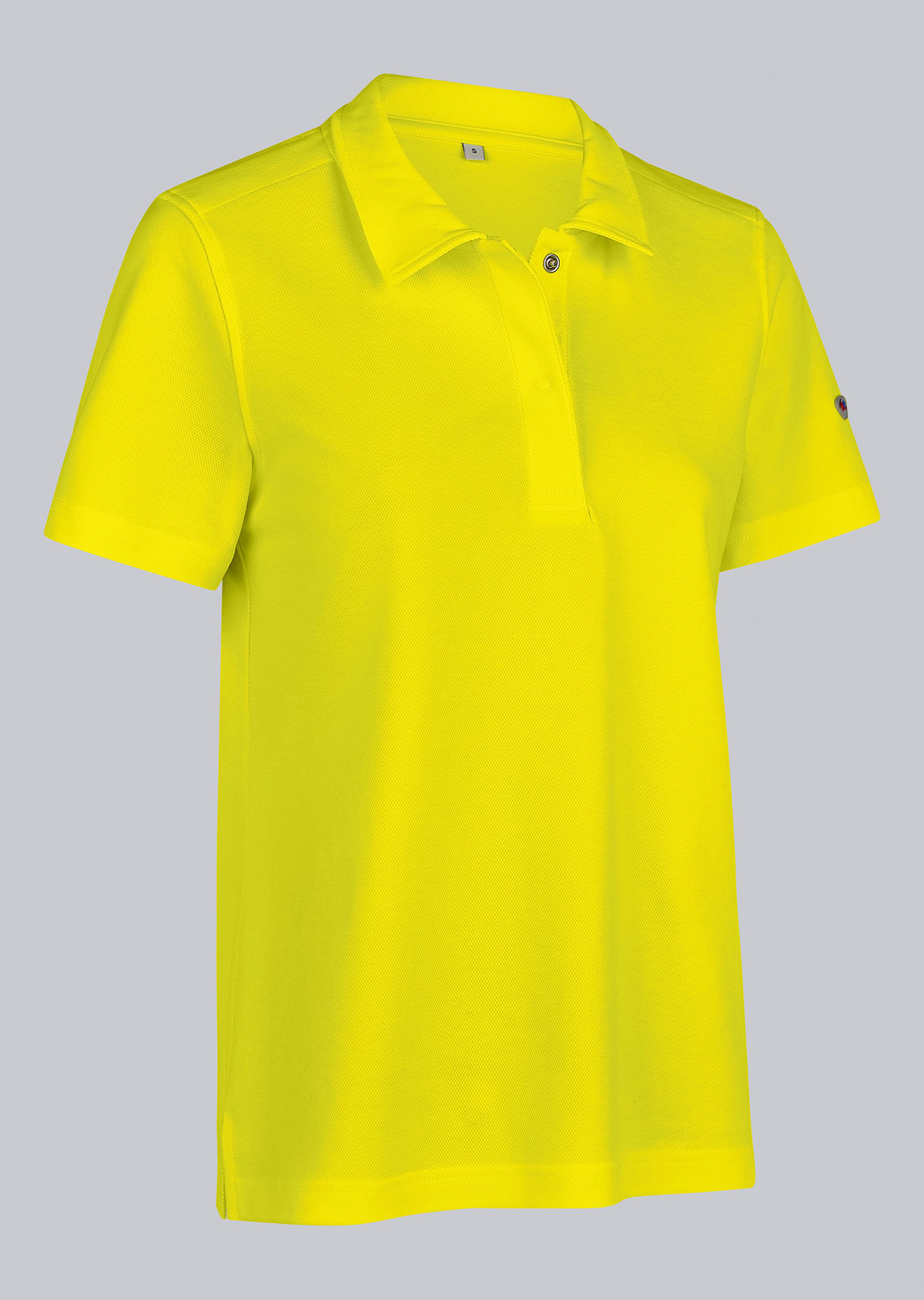 BP® Poloshirt zur erhöhten Sichtbarkeit für Damen warngelb Thumbnail 1