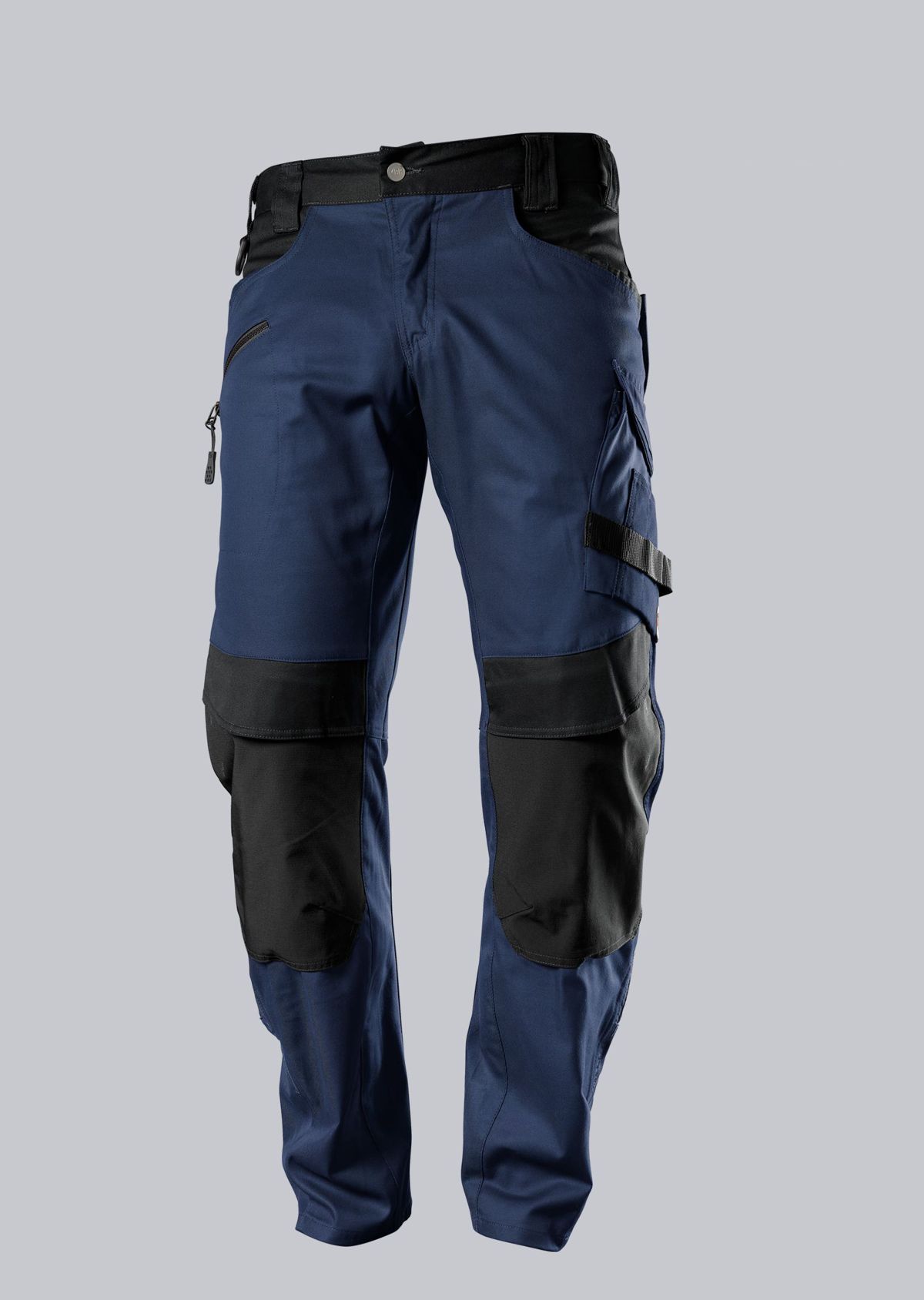1825-032-1432 BP® Stretch-werkbroek met kniezakken nachtblauw/zwart Hoofdafbeelding