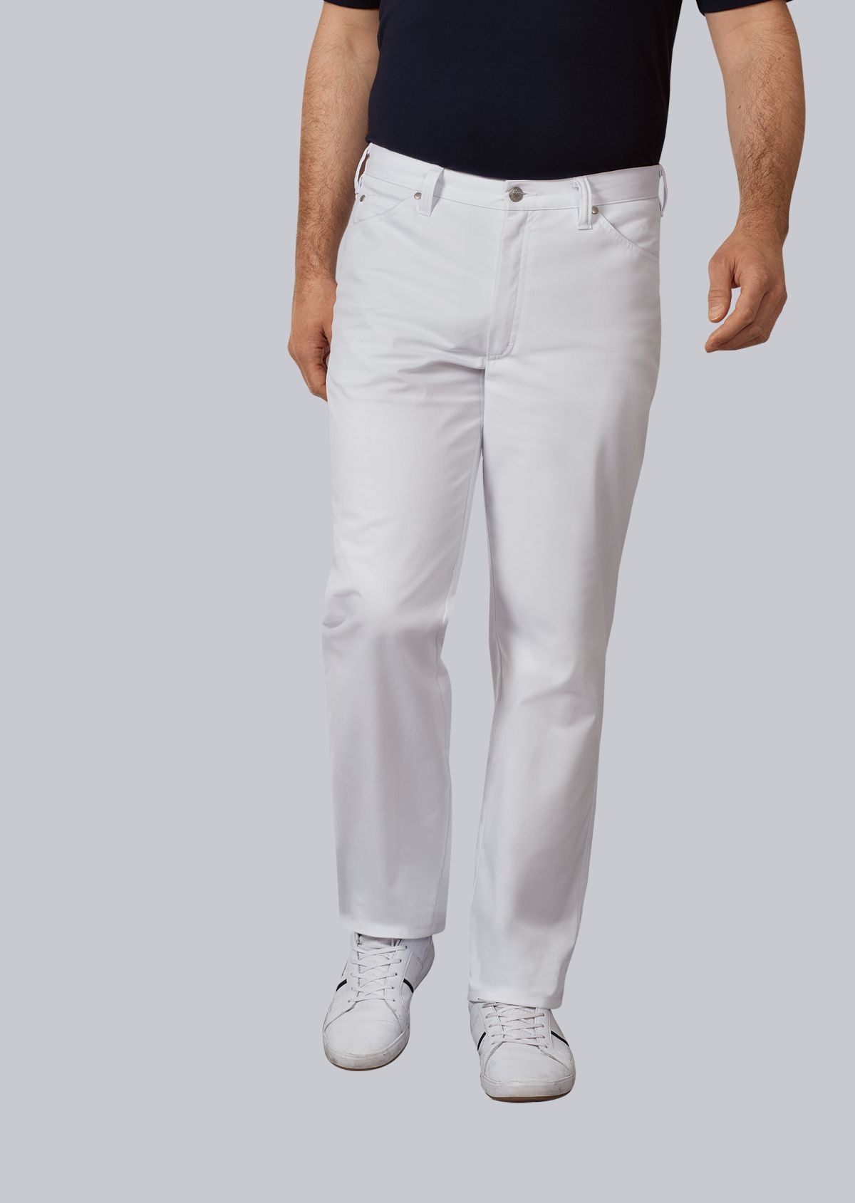 1669-686-21 BP® Stretch-herenjeans wit Thumbnail 1