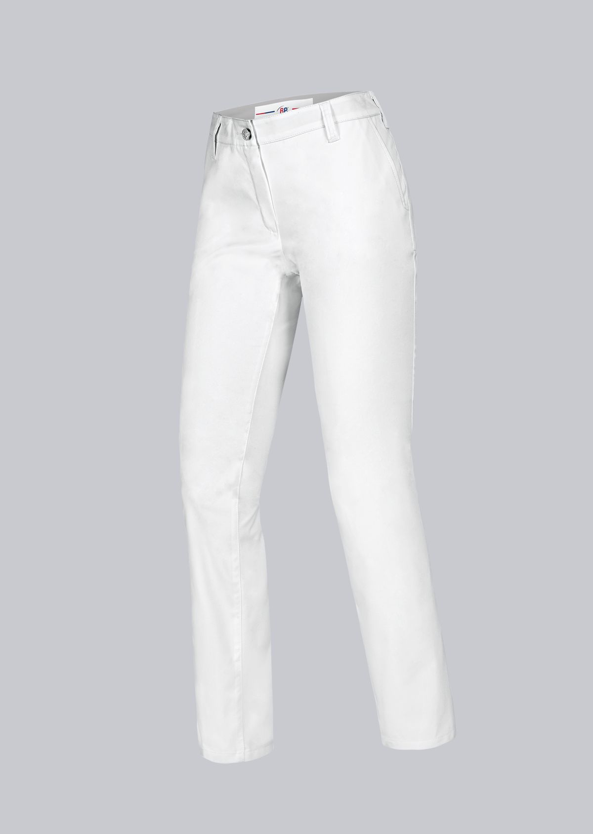 BP® Katoenen chinobroek voor dames wit Hoofdafbeelding