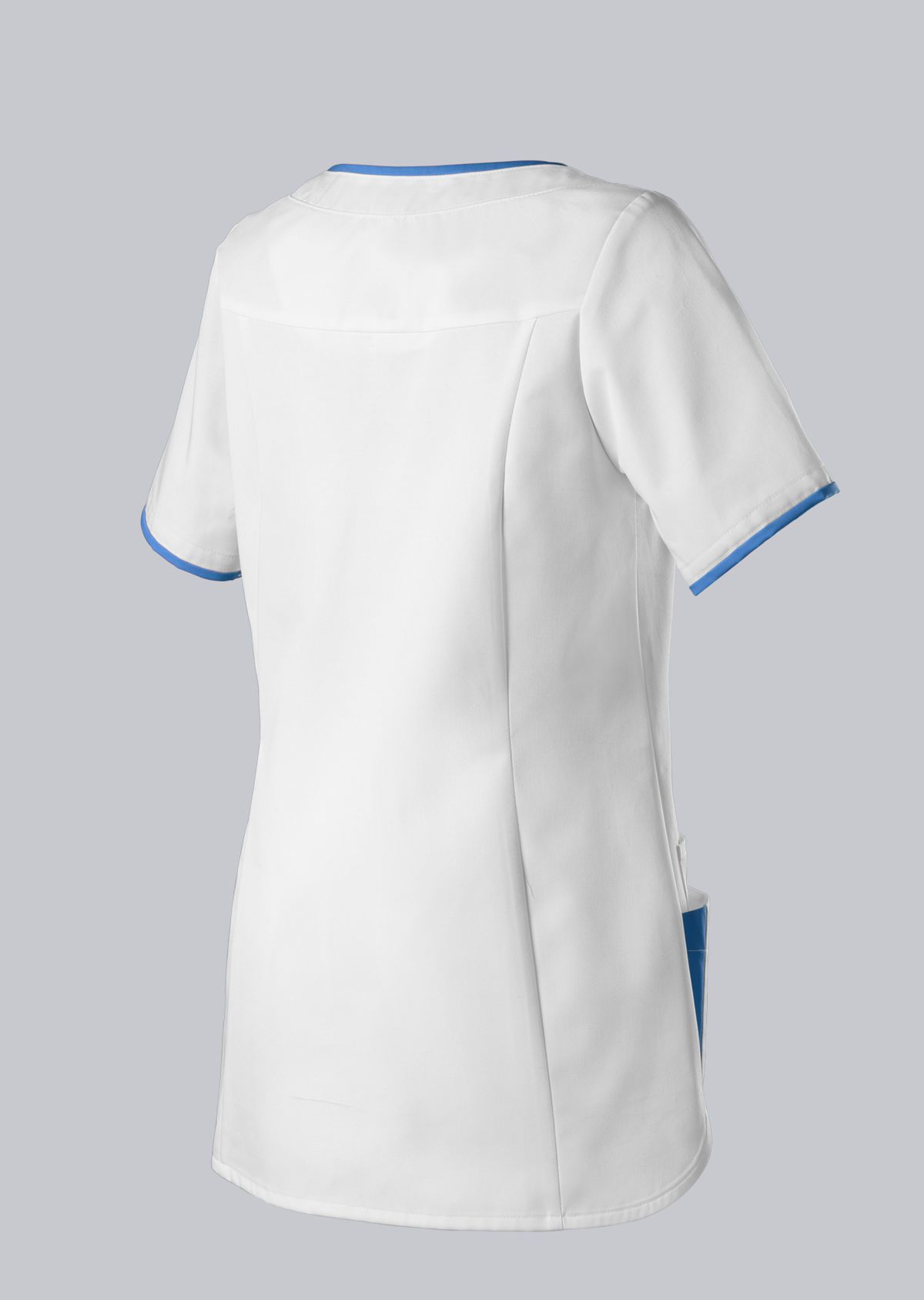 1700-485-2106 BP® Schlupfkasack für Damen weiß/azurblau Thumbnail 1