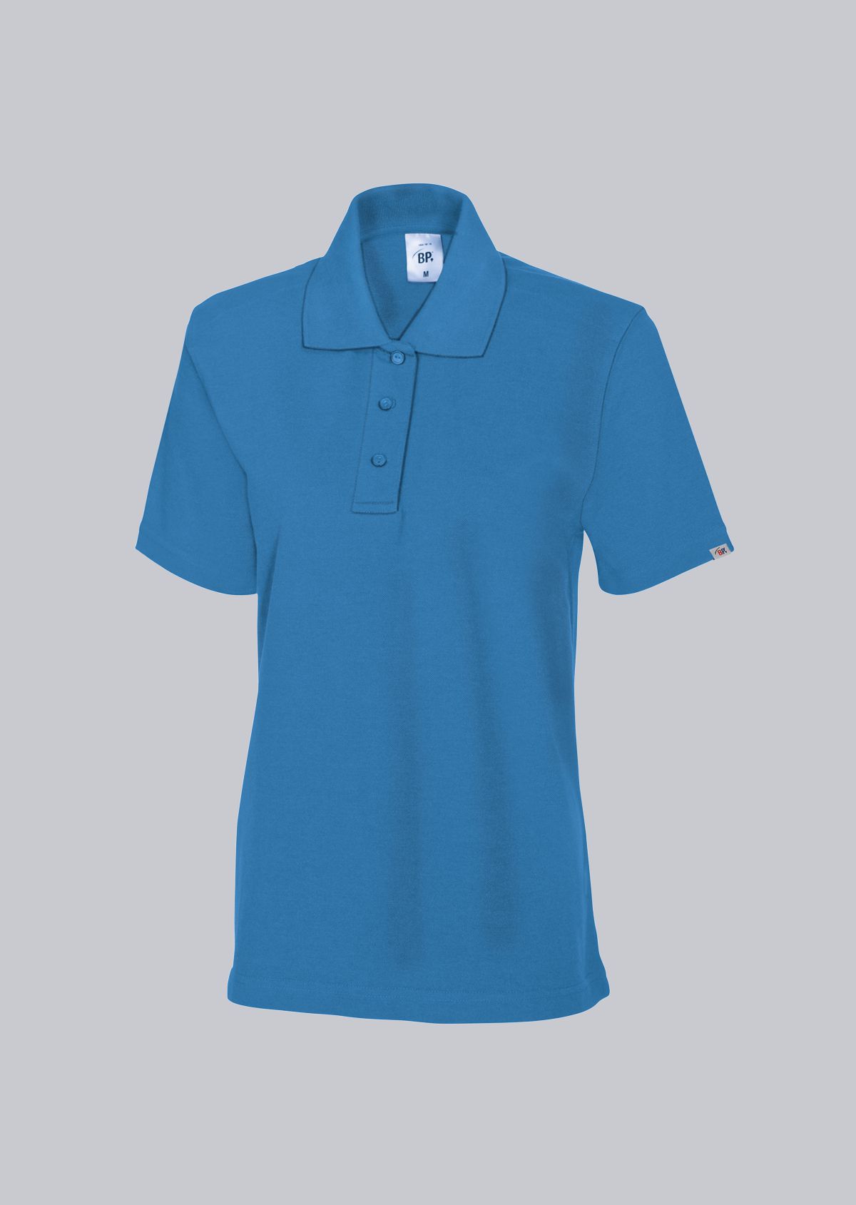 1648-181-116_BP® Damen-Poloshirt_azurblau_Bild 1