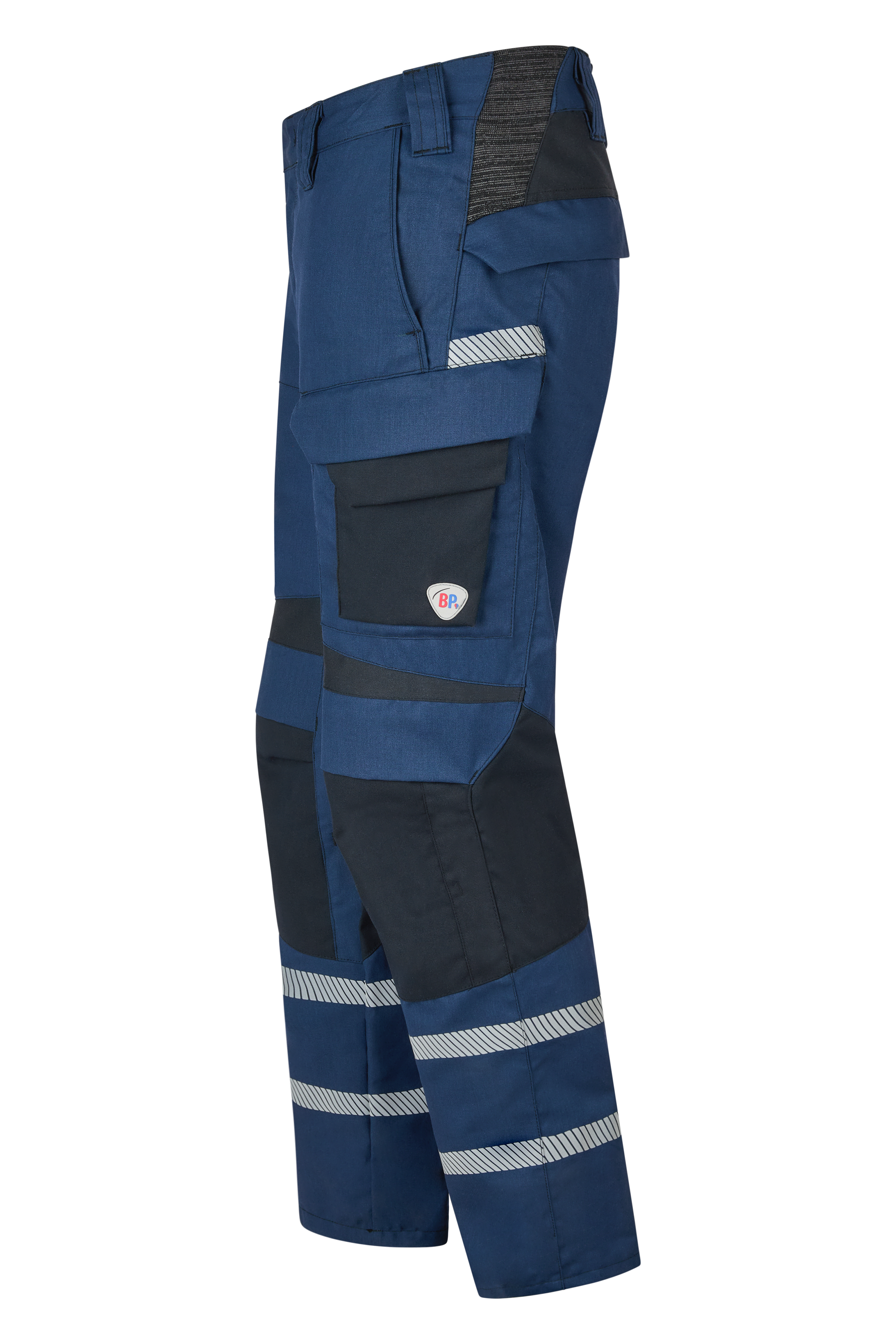 BP® Leichte Multinorm-Hybrid-Hose APC1 zur erhöhten Sichtbarkeit nachtblau/schwarz Thumbnail 1