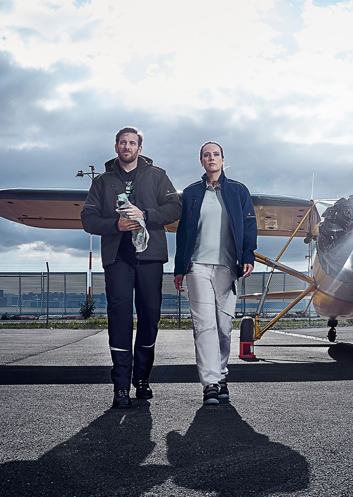 1869-572-56 BP® Winter-Softshelljacke anthrazit Thumbnail 2