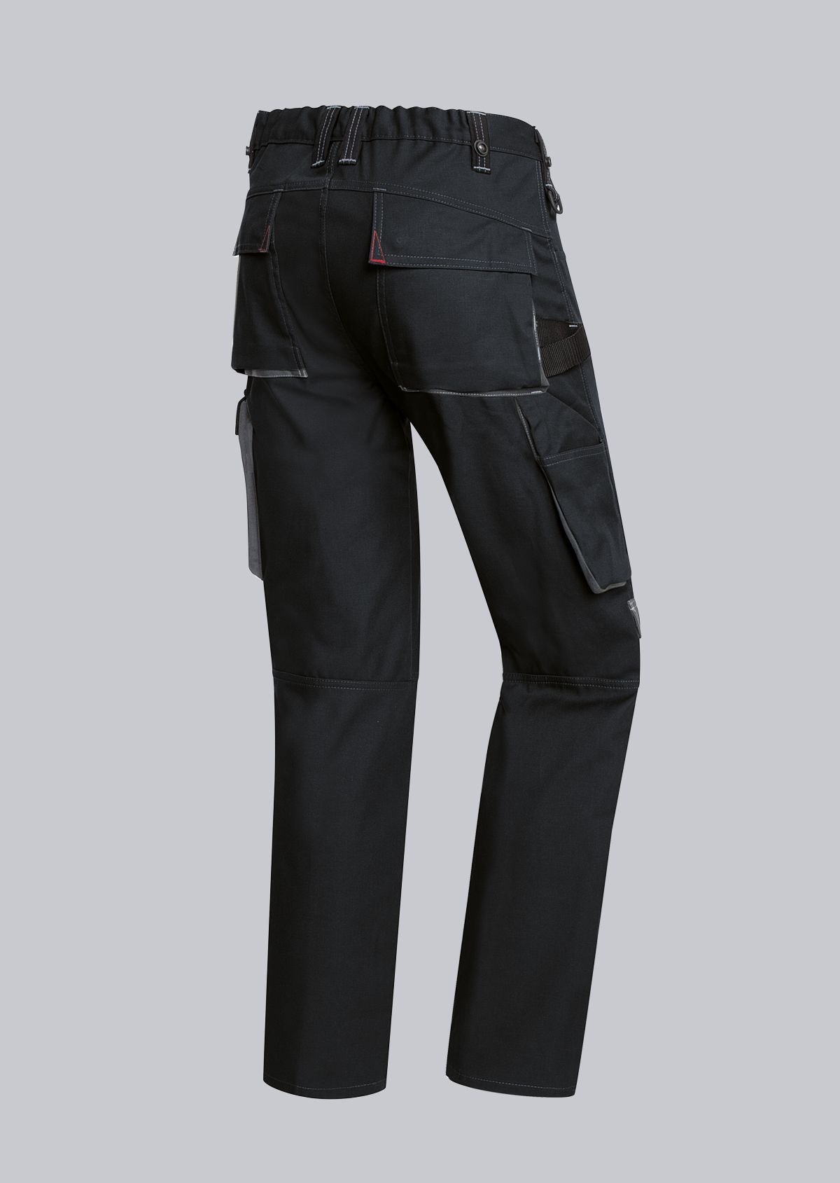 1797-720-32_BP® Comfort work trousers with knee pad pockets_black_Image 2
