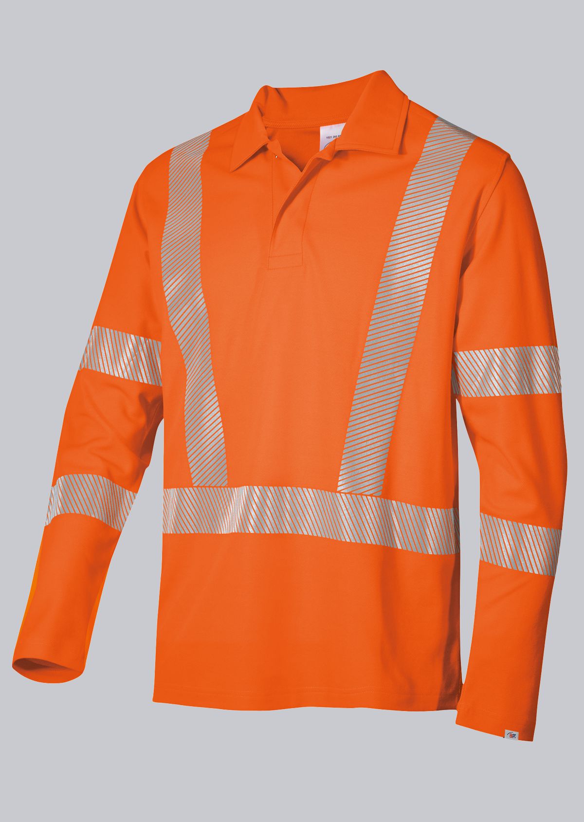 2133-261-85_BP® Warnschutz-Langarmpoloshirt_warnorange_Cover Bild