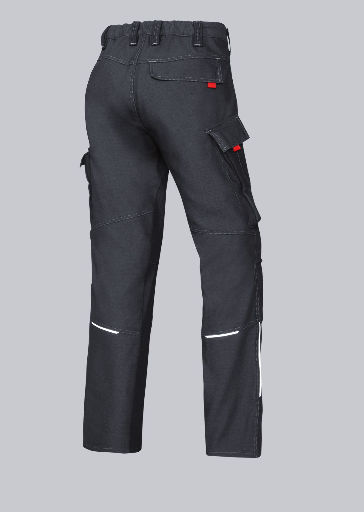 2610-835-5632 BP® Comfortabele lasbroek met APC1 antraciet/zwart Thumbnail 1