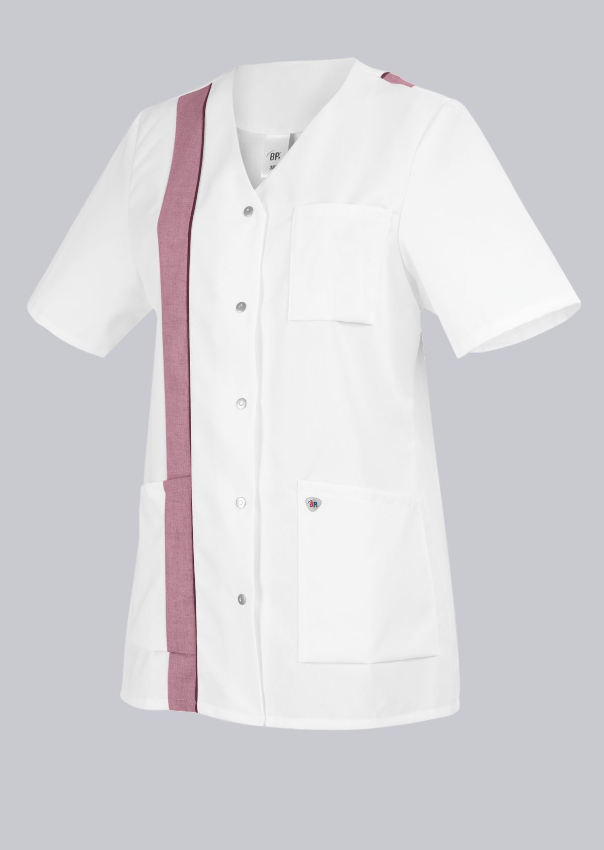 BP® Tunique femmes blanc/bordeaux Photo principale