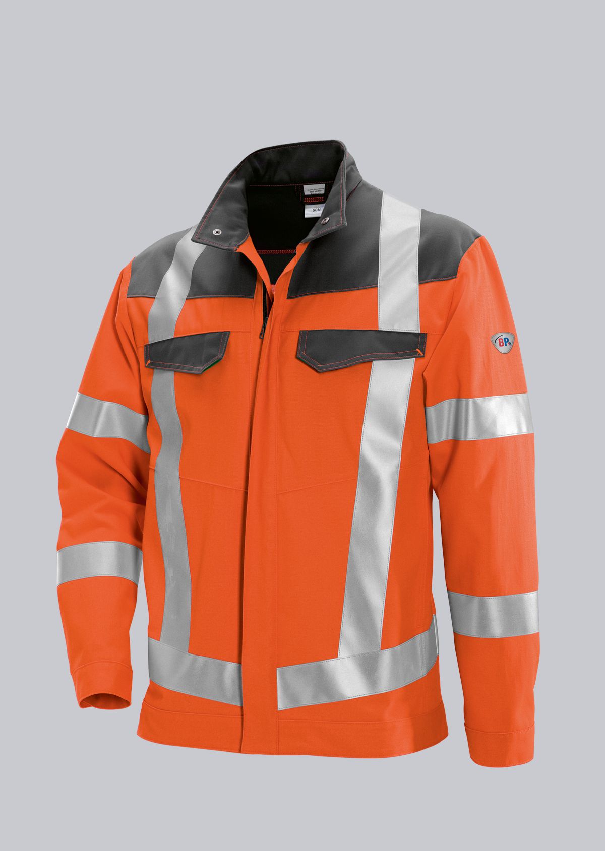 2012-845-8553_BP® Warnschutz-Jacke_warnorange/dunkelgrau_Cover Bild