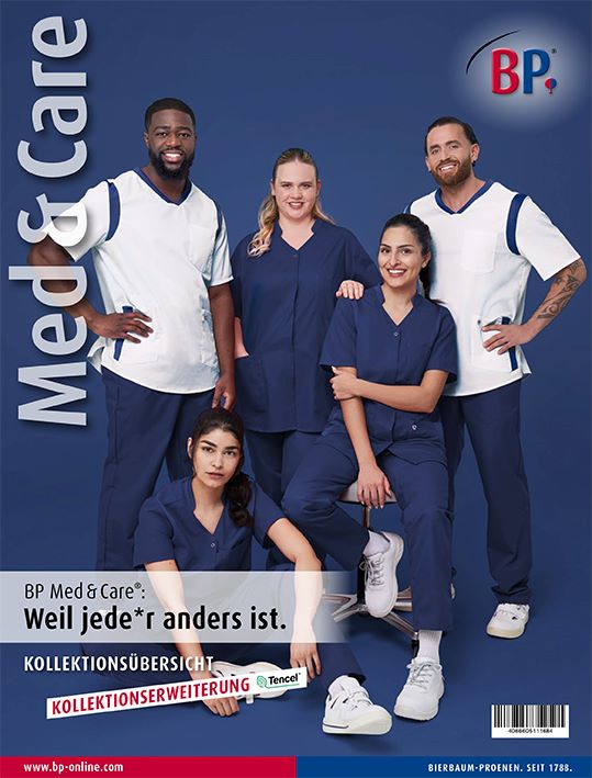 Katalog-Cover Med&Care - Arbeitskleidung für Medizin und Pflege