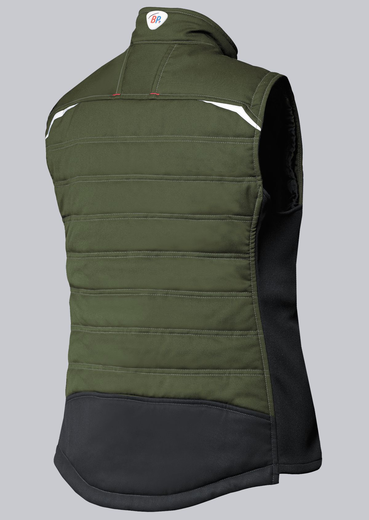 1994-570-73 BP® Gilet thermique matelassé femmes olive Thumbnail 1