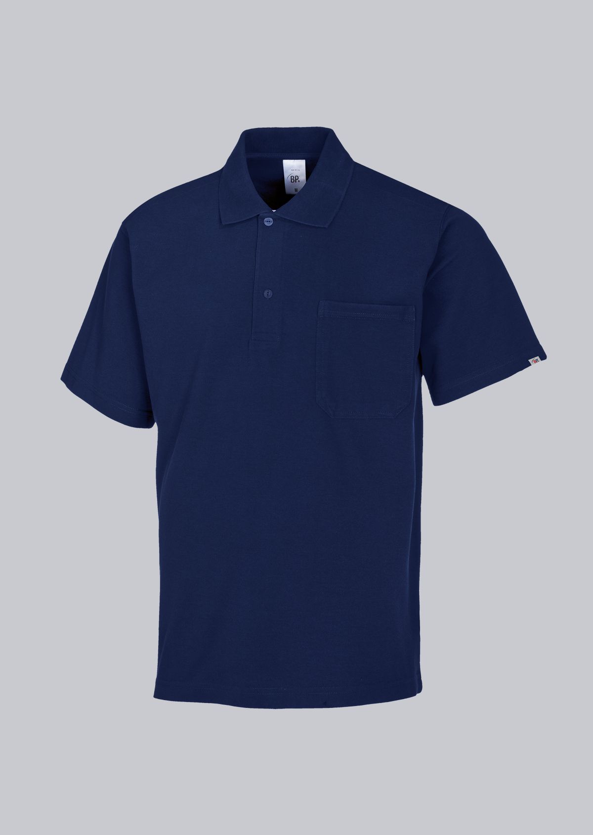 1612-181-110 BP® Unisex polo shirt night blue Cover image