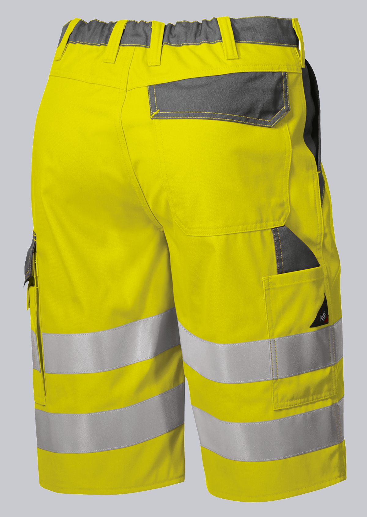 2014-845-8653_BP® Warnschutz-Shorts_warngelb/dunkelgrau_Bild 2