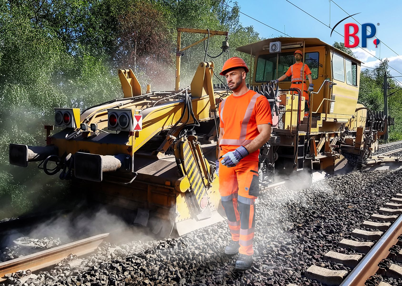 BP® T-shirt à haute visibilité orange haute visibilité Thumbnail 1