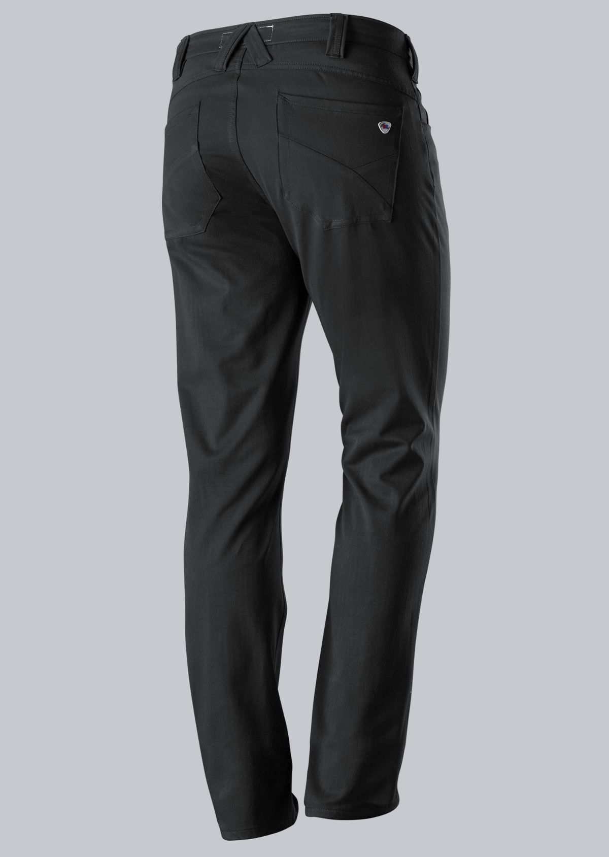 1756-698-0032 BP® Slim-fit stretch-jeans voor heren zwart Thumbnail 1