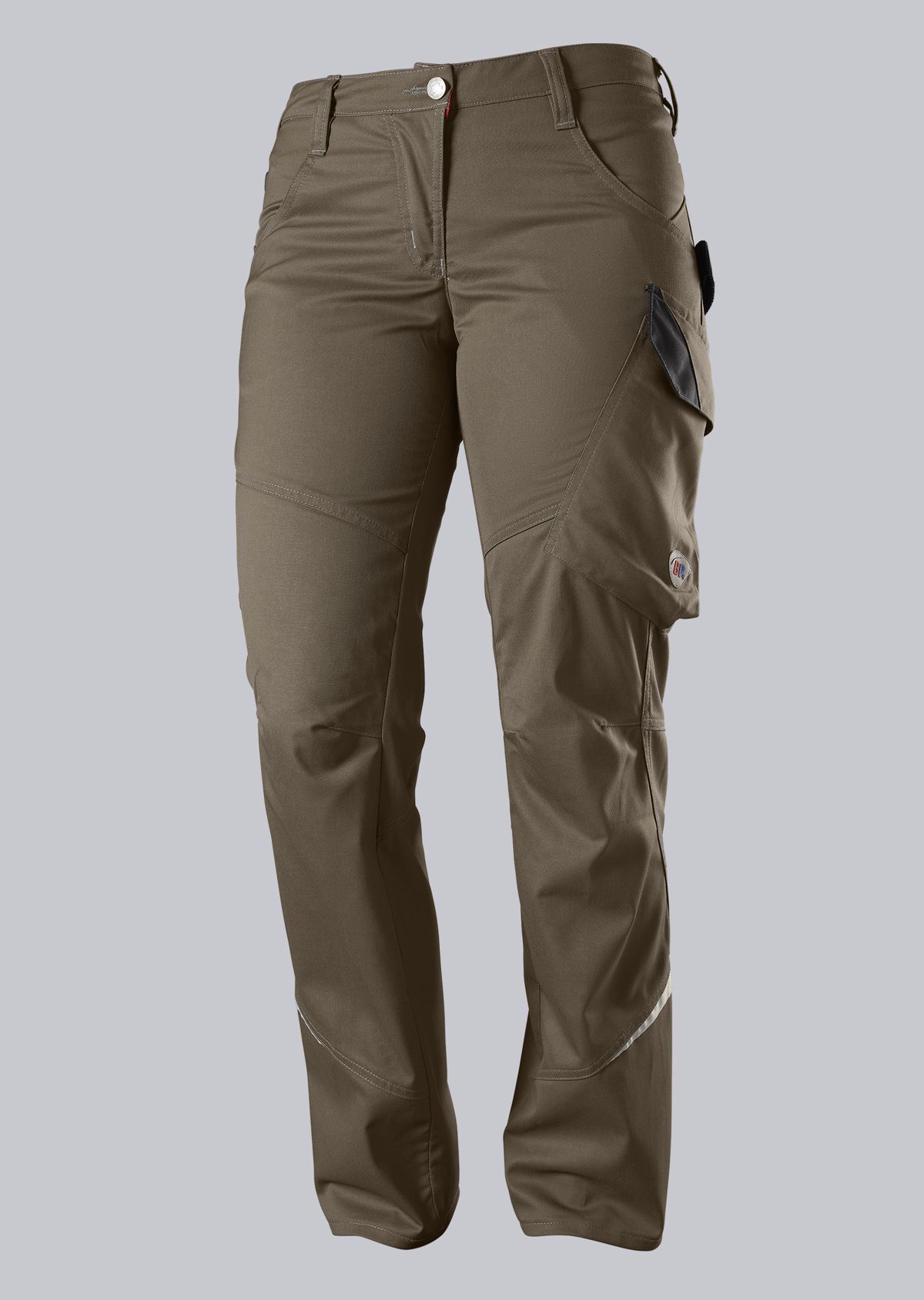 BP® Lightweight slim women’s work trousers 1981-570-50_BP® Lightweight slim women’s work trousers_walnut_Cover Image