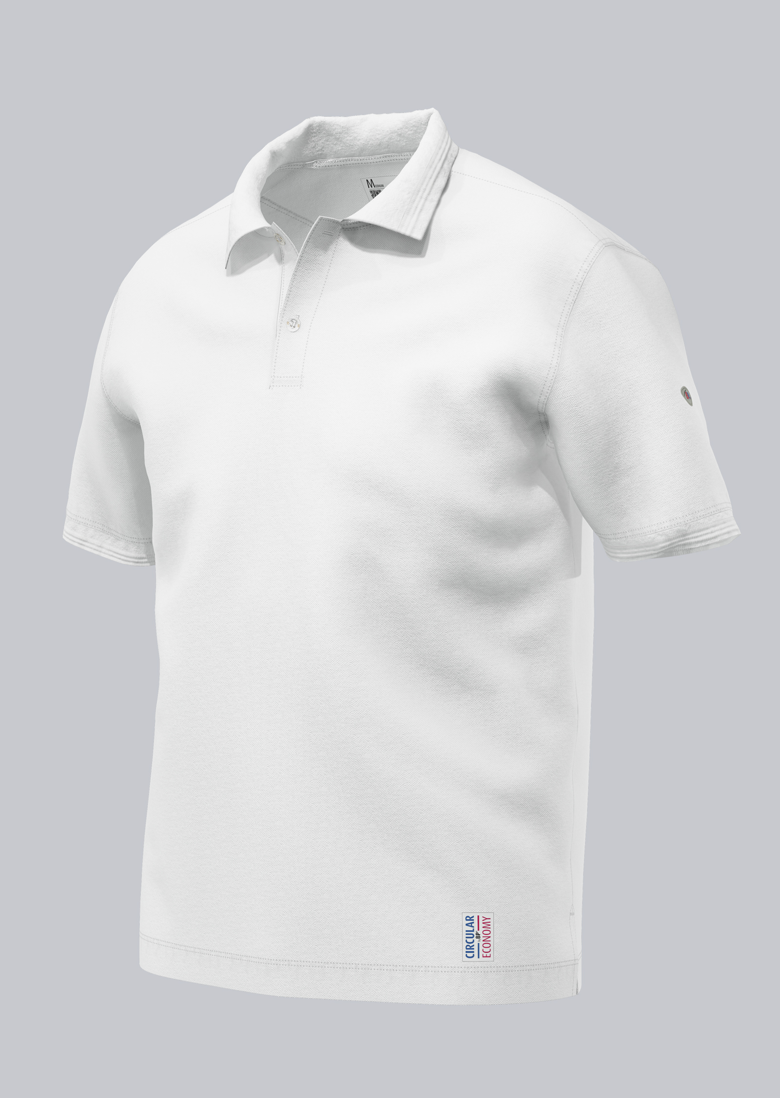 BP® Unisex circular-polo shirt