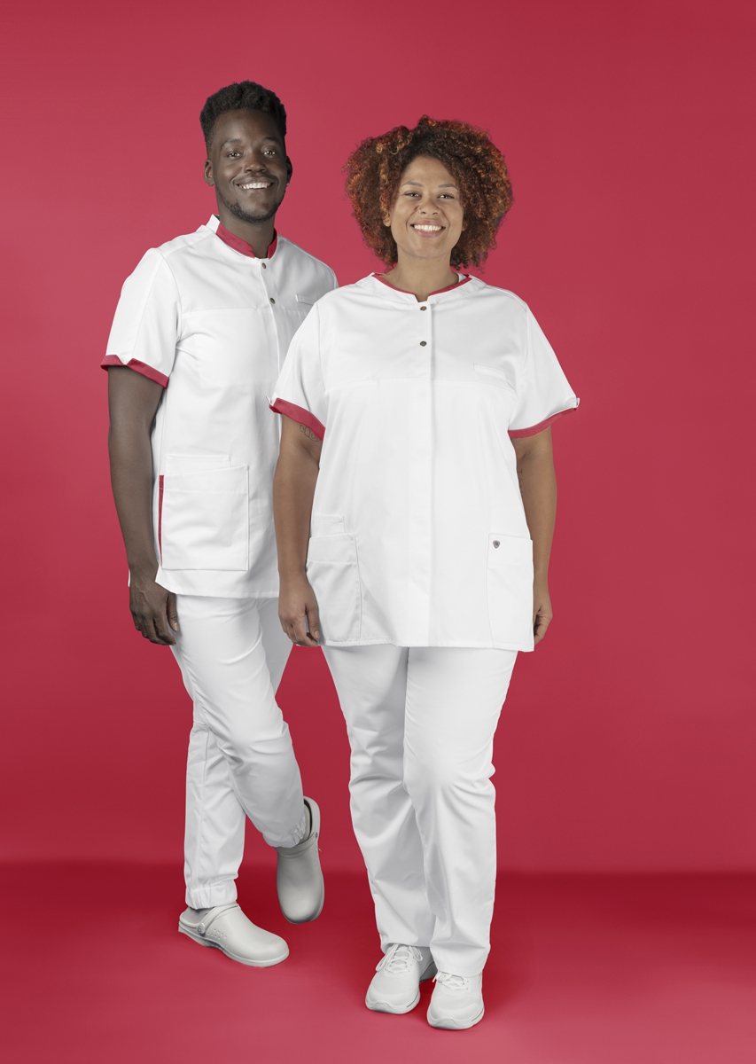 BP® Kasack für Damen 1704-485-2188_BP® Kasack für Damen_weiß/koralle_Bild 6