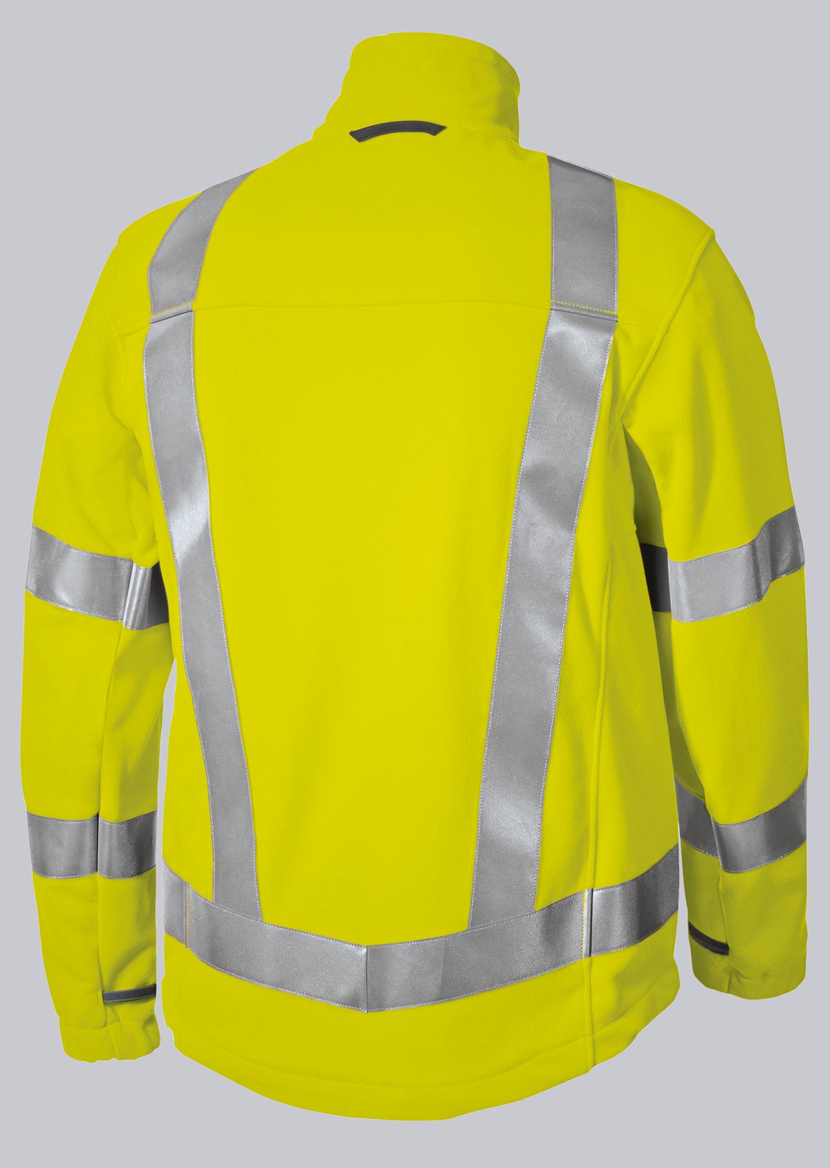 2025-628-86 BP® Fleecejack met hoge zichtbaarheid signaalgeel Thumbnail 1