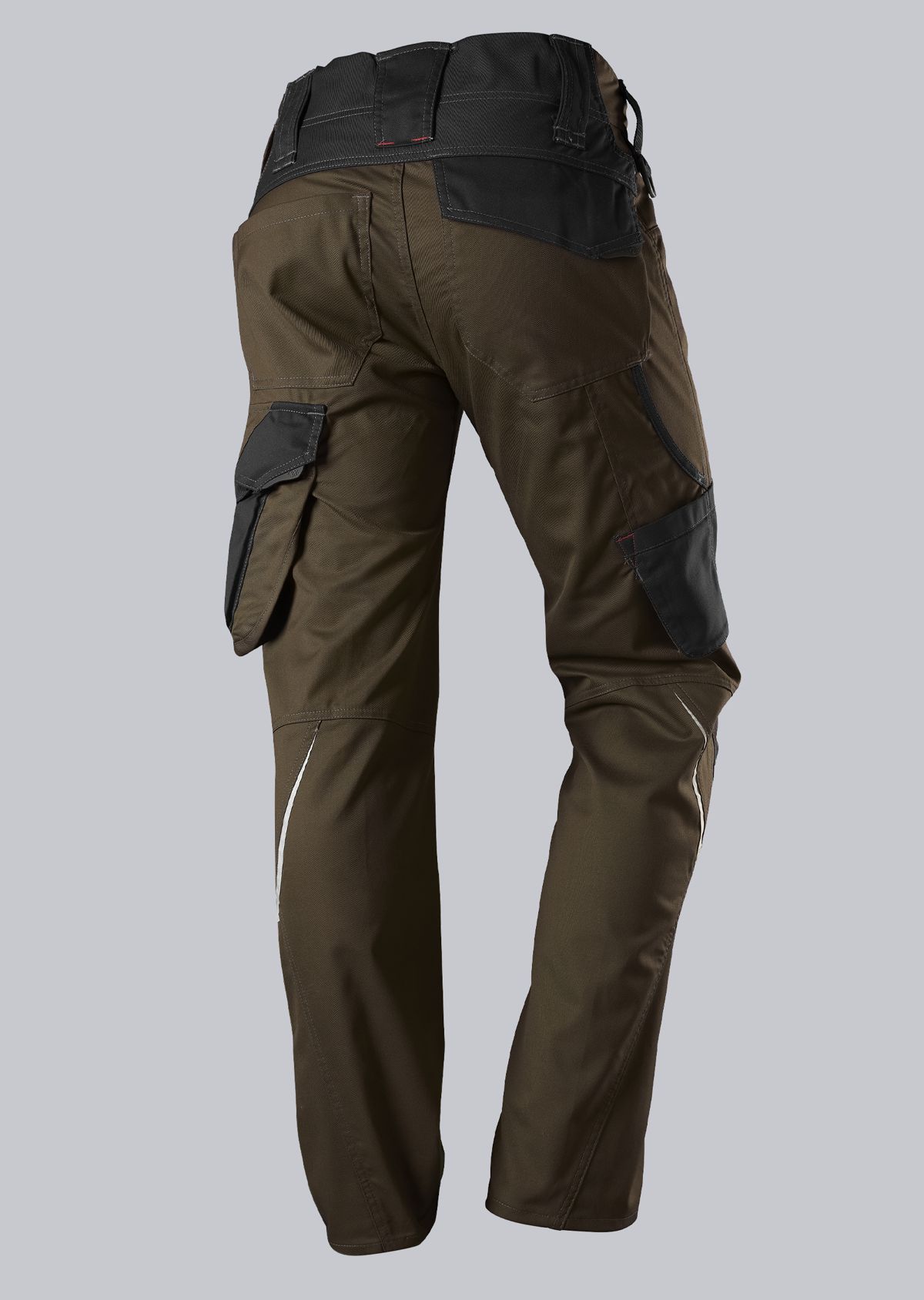 1998-570-4832 BP® Leichte Arbeitshose mit Kniepolstertaschen braun/schwarz Thumbnail 1