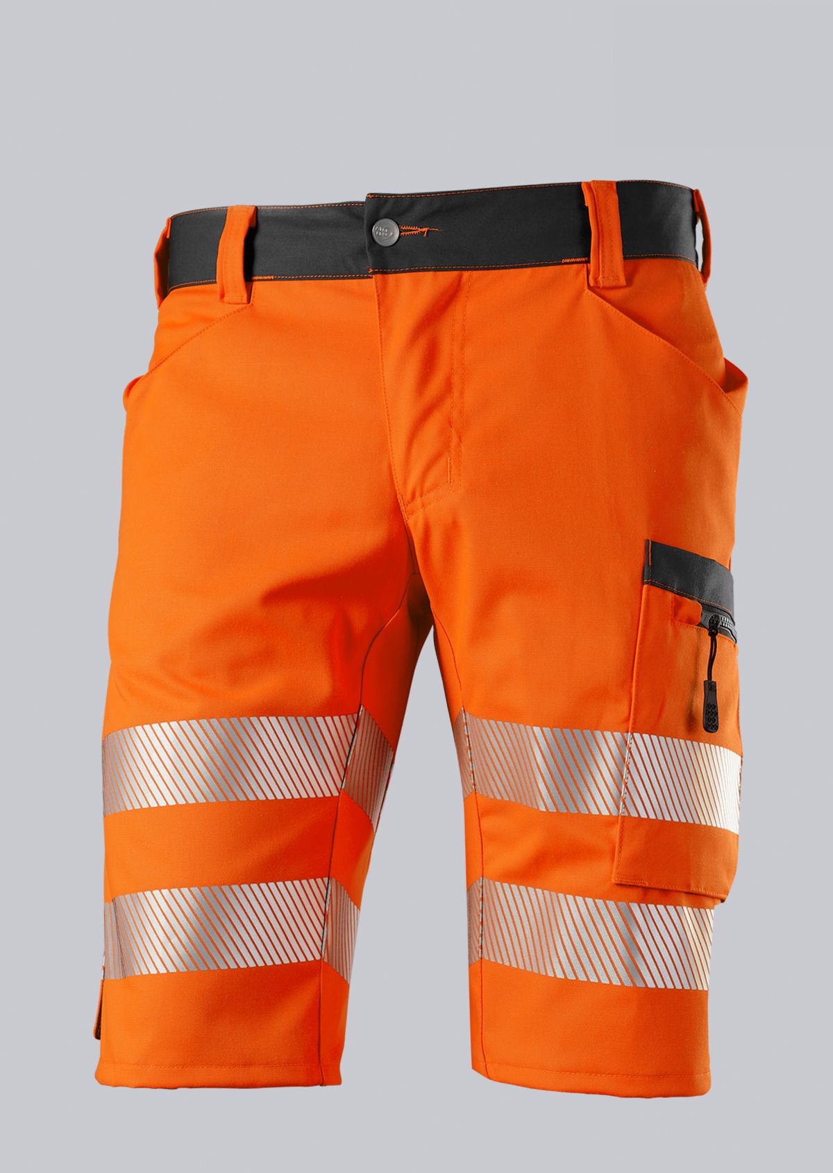 BP® Leichte Warn-Stretch-Shorts - orange - Herren - 2045-847-6556