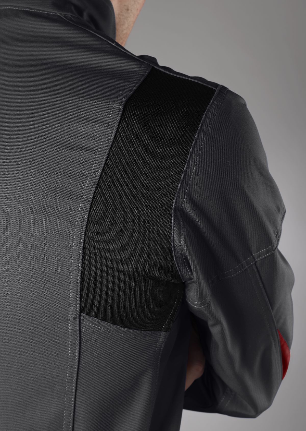 1795-720-5681_BP® Comfort-werkjack met stretch inzetstukken_antraciet/rood_afbeelding 3