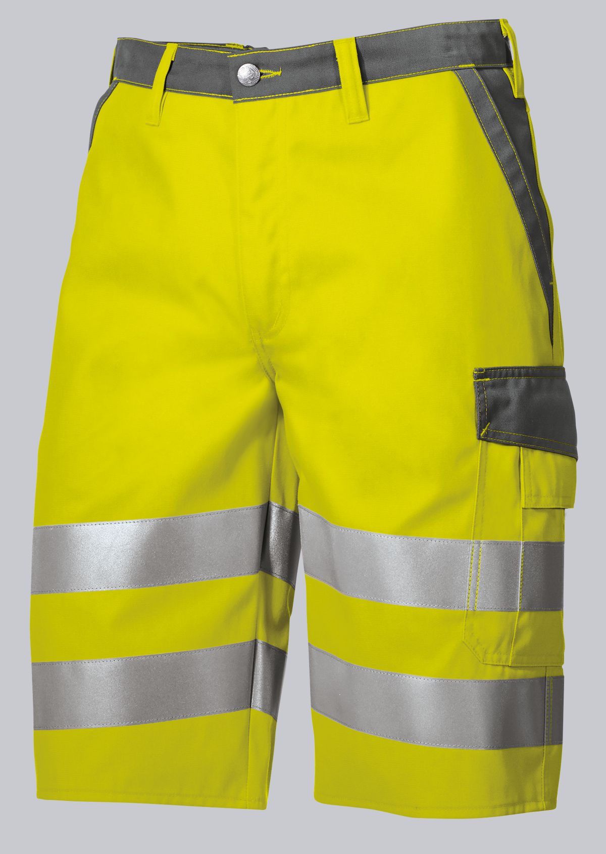 BP® Warnschutz-Shorts warngelb/dunkelgrau Cover Bild