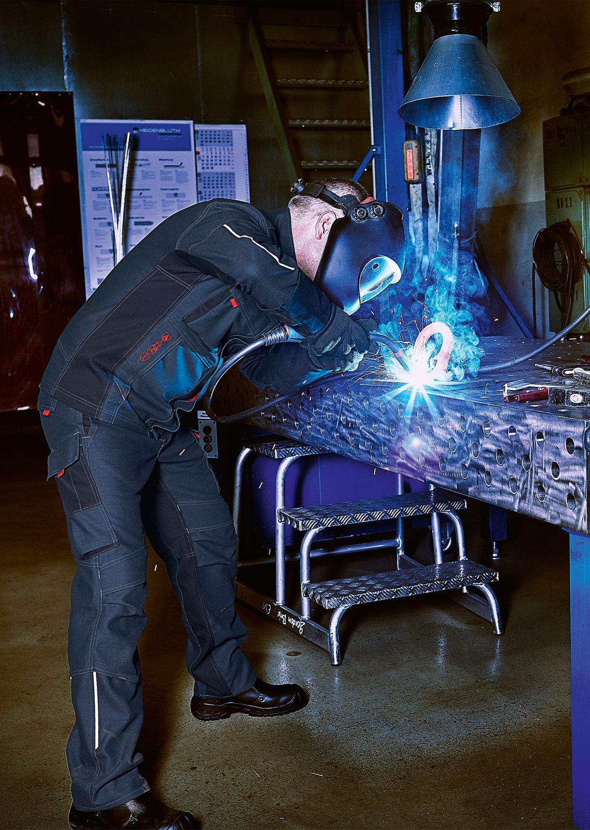 BP® Komfort-Schweißerschutz-Hose mit APC1 2610-835-5632_BP® Komfort-Schweißerschutz-Hose mit APC1_anthrazit/schwarz_Bild 3