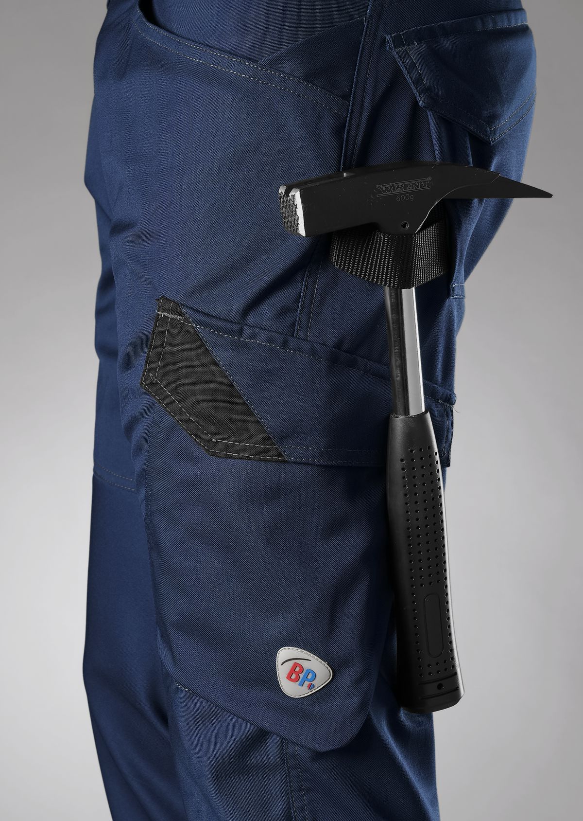 1980-570-110 BP® Lightweight slim work trousers night blue Thumbnail 2