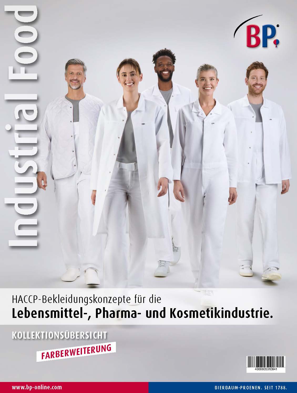 Cover Katalog HACCP Arbeitskleidung